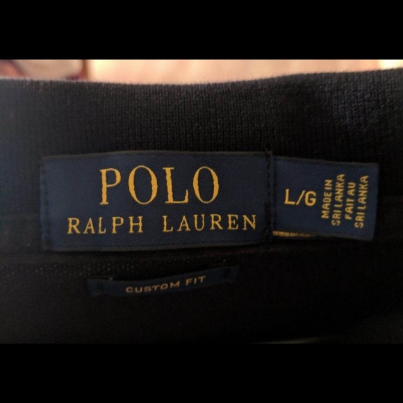 Black POLO Ralph Lauren with Red tiny Logo - Picture 2 of 3